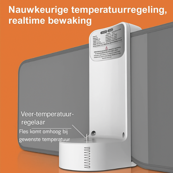 Kleverkiddie™ QuickSip - warme melk, blije baby
