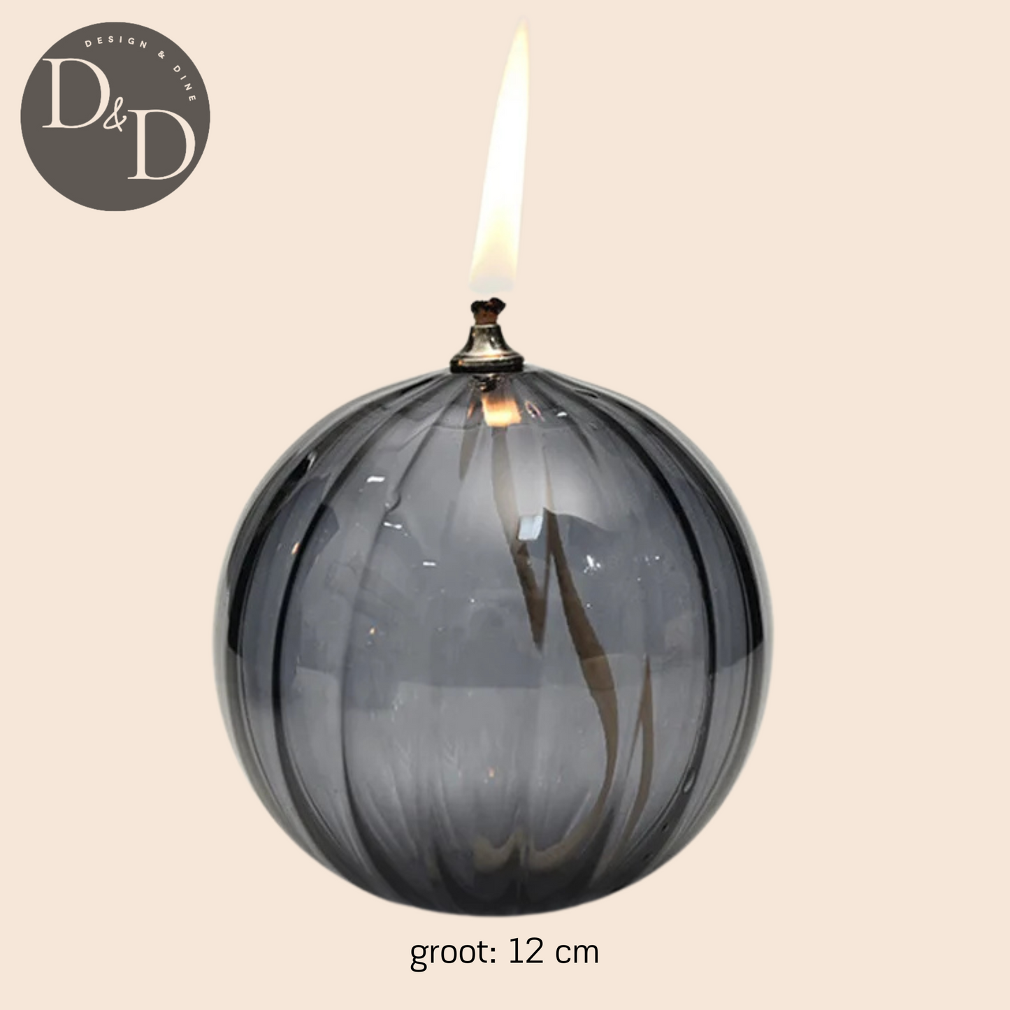 Smokey candle - Beschikbaar in drie maten