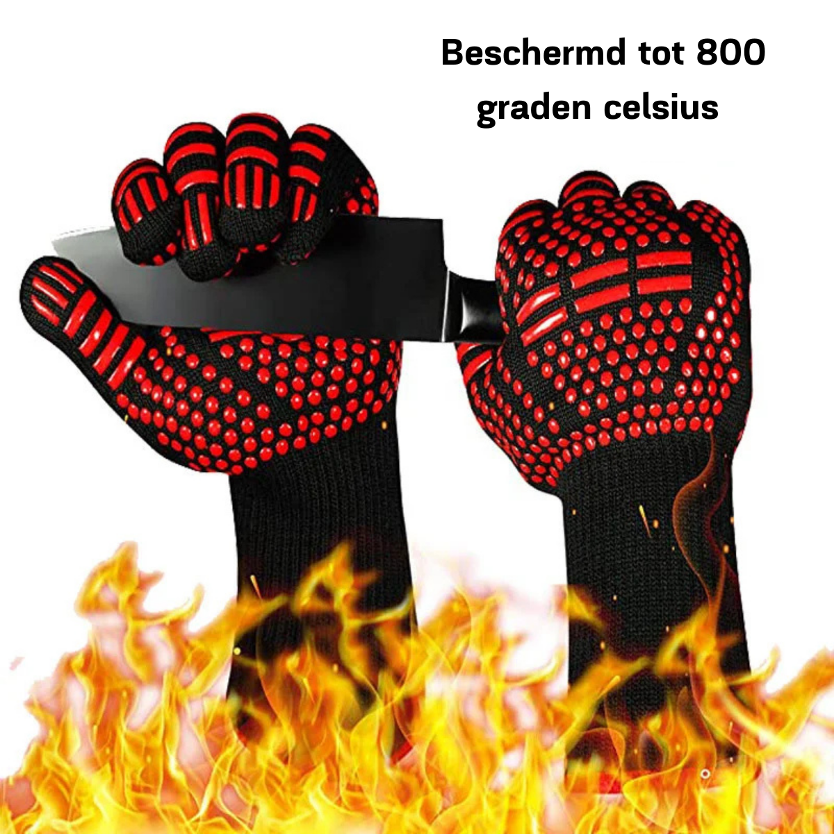 FireGuard - BBQ handschoenen tot 800°C