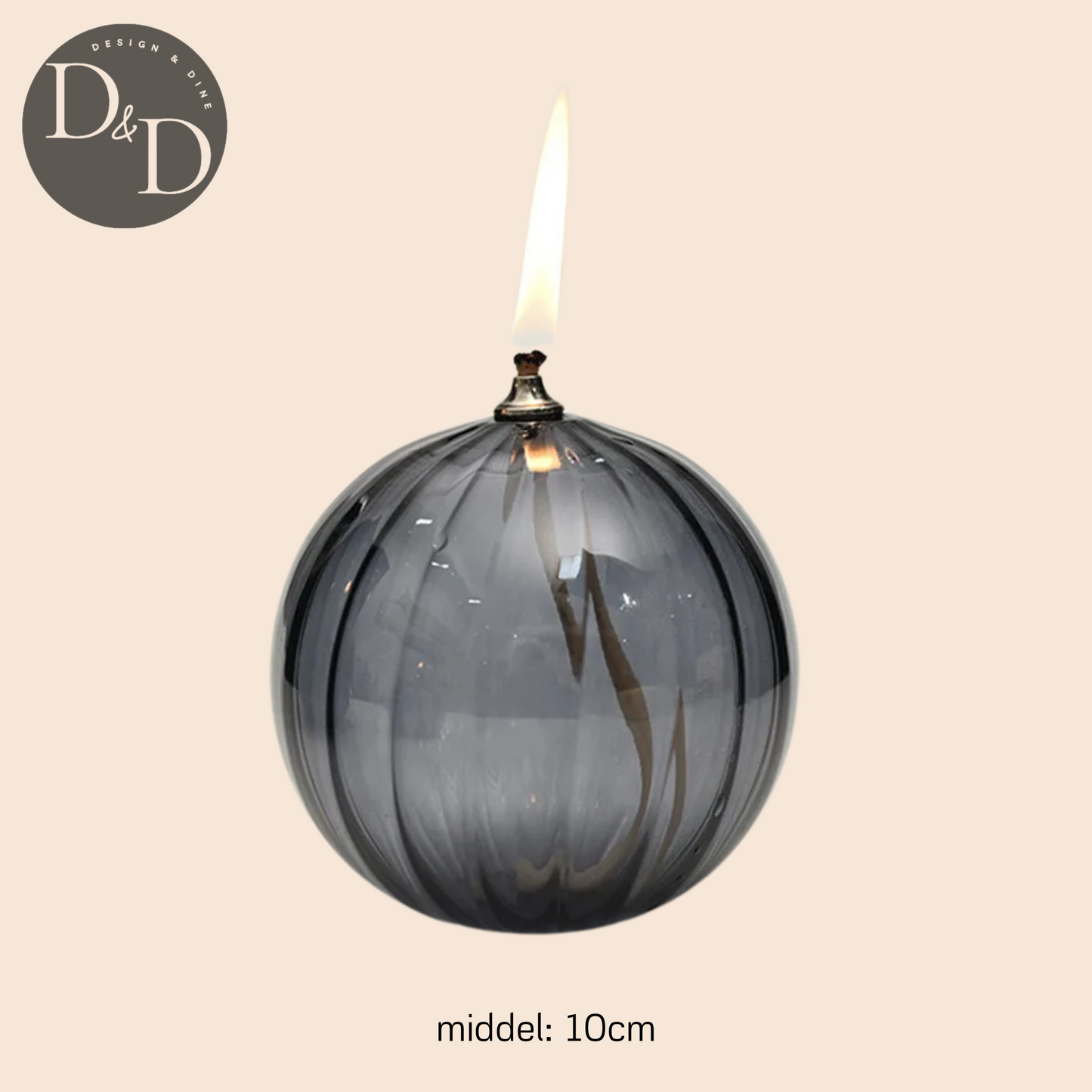 Smokey candle - Beschikbaar in drie maten