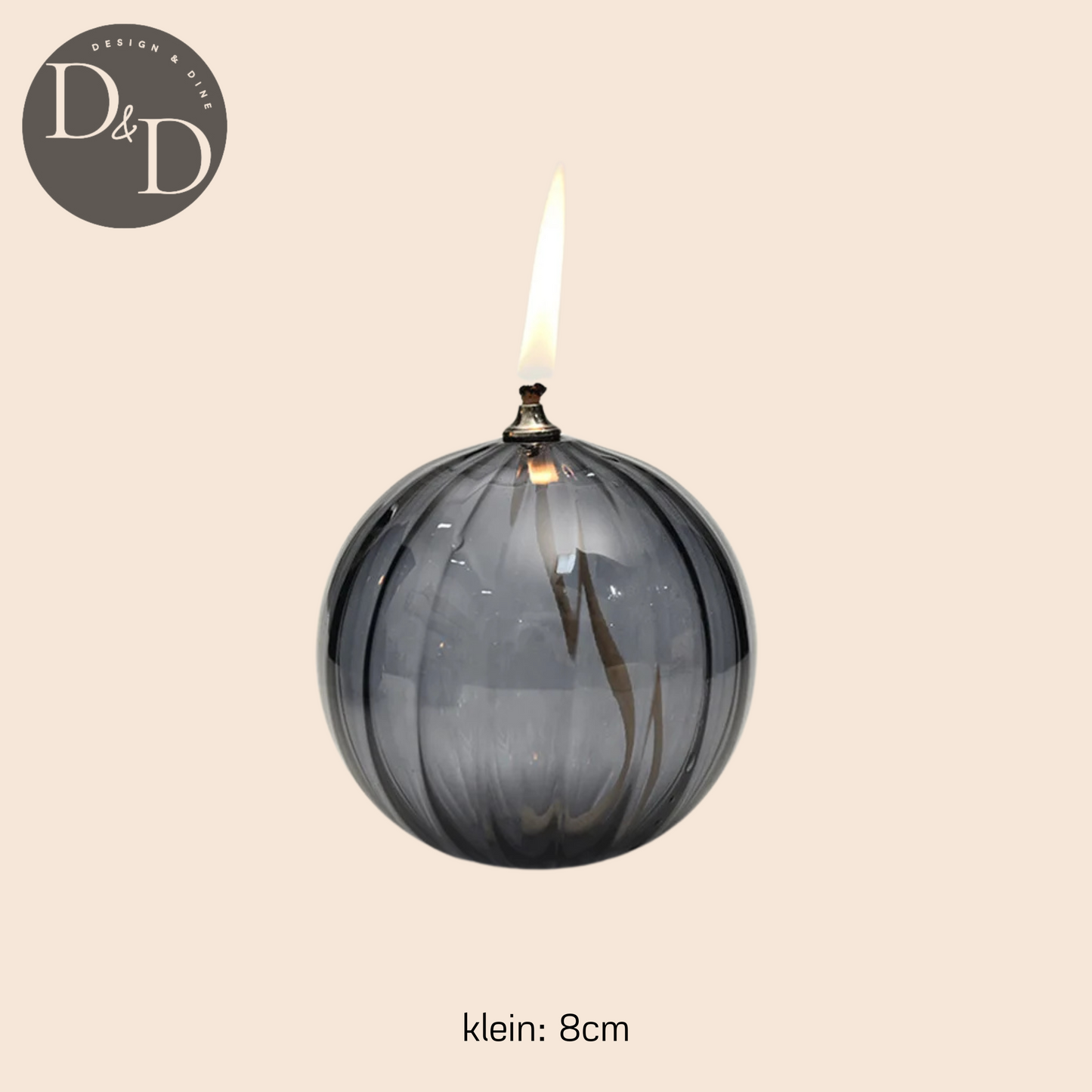 Smokey candle - Beschikbaar in drie maten