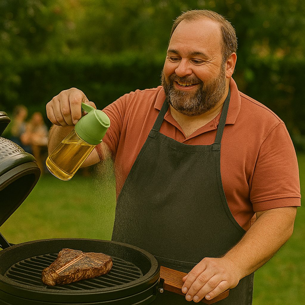 BBQ mist - 2 in 1 olie spray