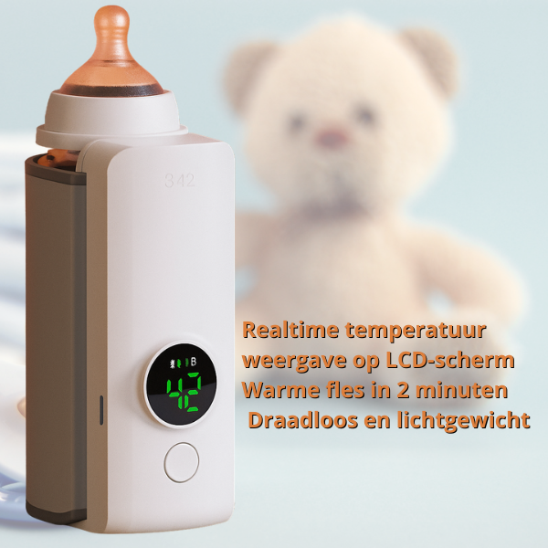 Kleverkiddie™ QuickSip - warme melk, blije baby