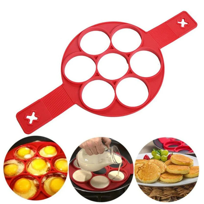 Poffer de pof- Siliconen poffertjes vorm
