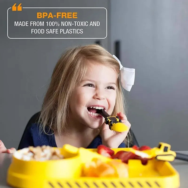 Digger™ Speels kinderservies - 3 varianten