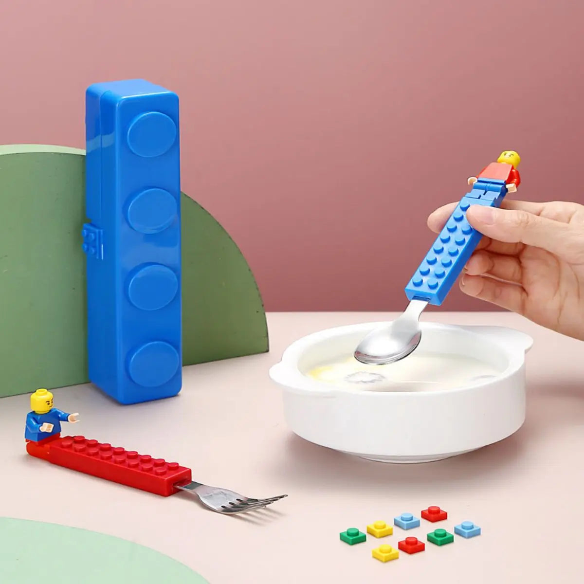BLOX™ bestekdoos lepel en vork