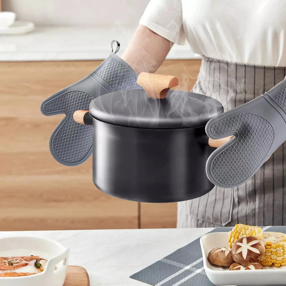 Heatens siliconen ovenhandschoenen