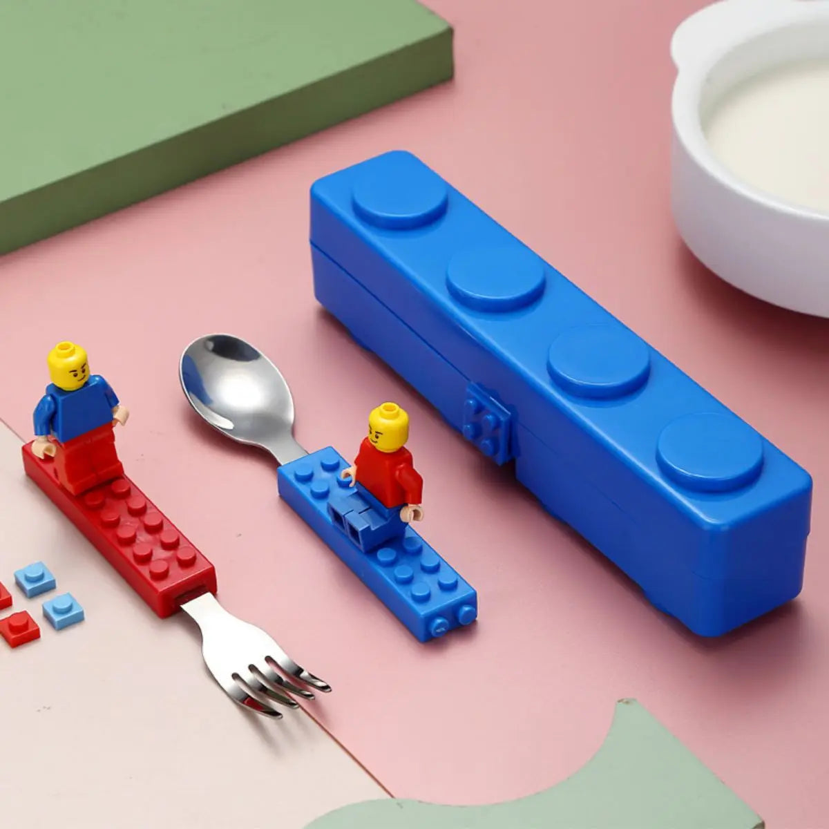 BLOX™ bestekdoos lepel en vork