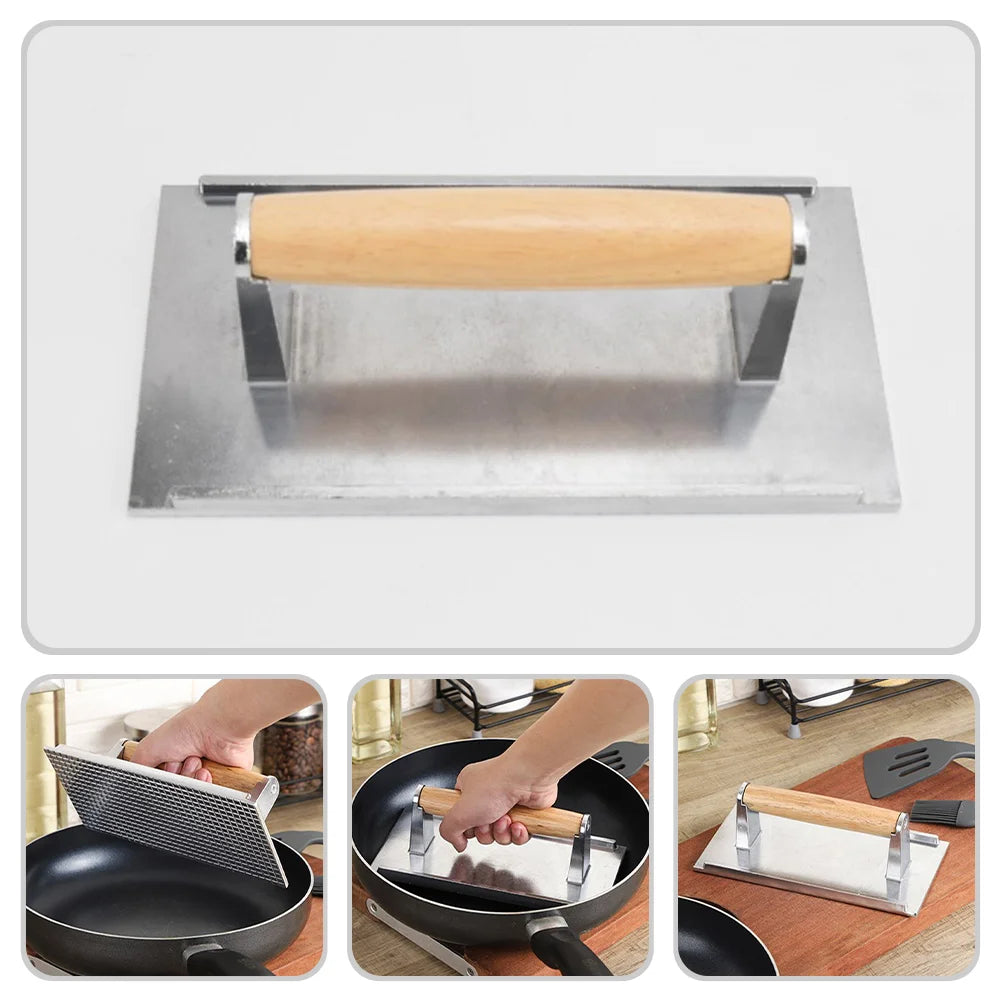 Premium braadgewicht – Voor perfecte burgers elke keer!