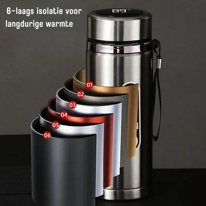 TEMP'on Thermosfles incl. geïntegreerd theezeef