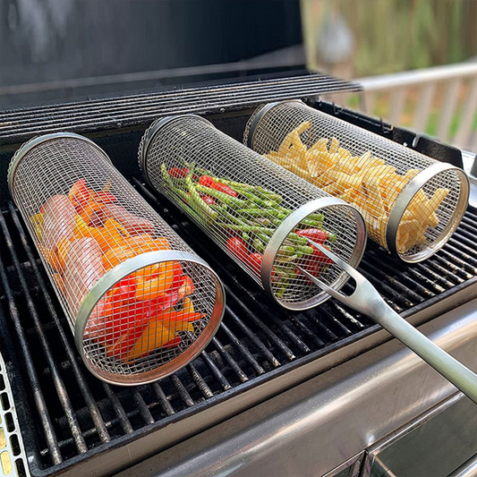 BBQ korf - Niets valt meer door je rooster