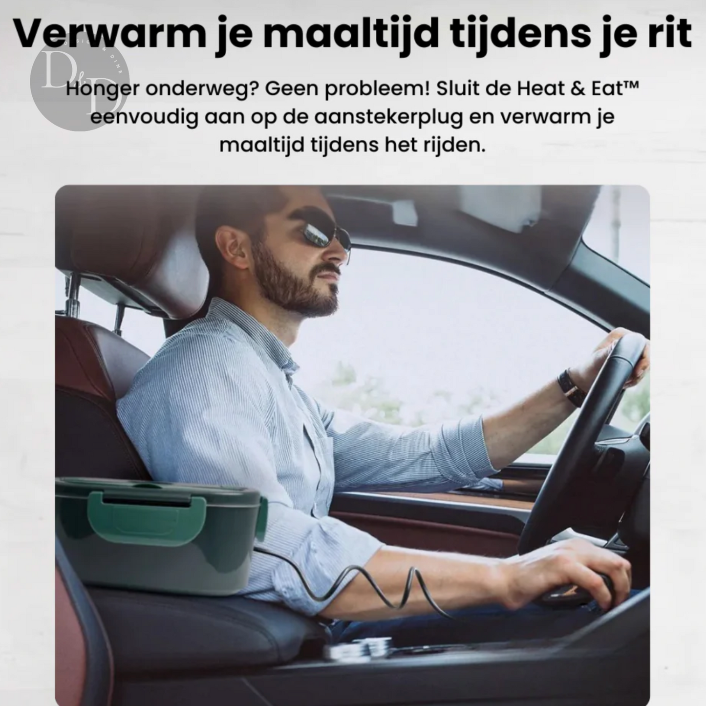 Heat & Eat - Elektrisch verwarmde lunchbox