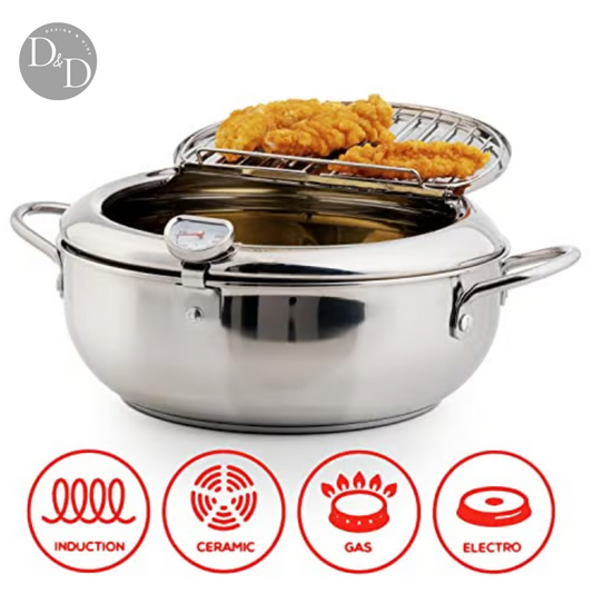 Deep frying pot