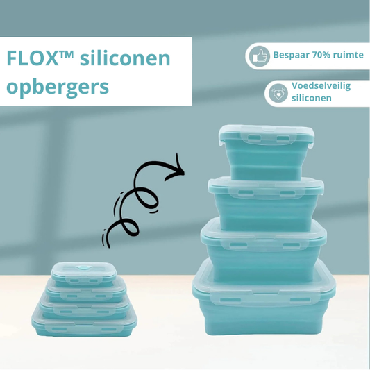 FLOX™ siliconen opbergers