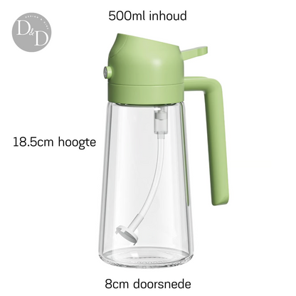 Chef's mist - 1 + 1 GRATIS - 2 in 1 olie spray