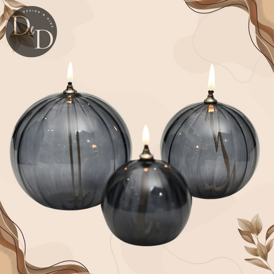 Smokey candle - Beschikbaar in drie maten