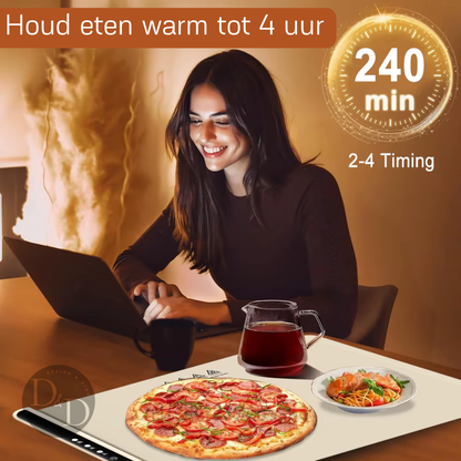 Stayhot - elektrisch verwarmde placemat