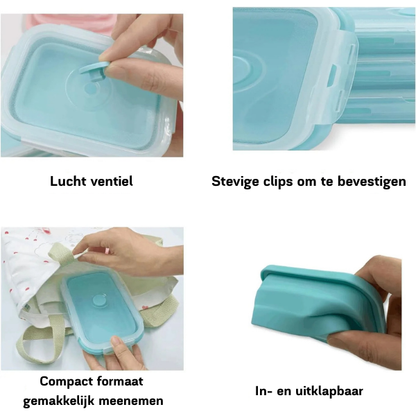 FLOX™ siliconen opbergers