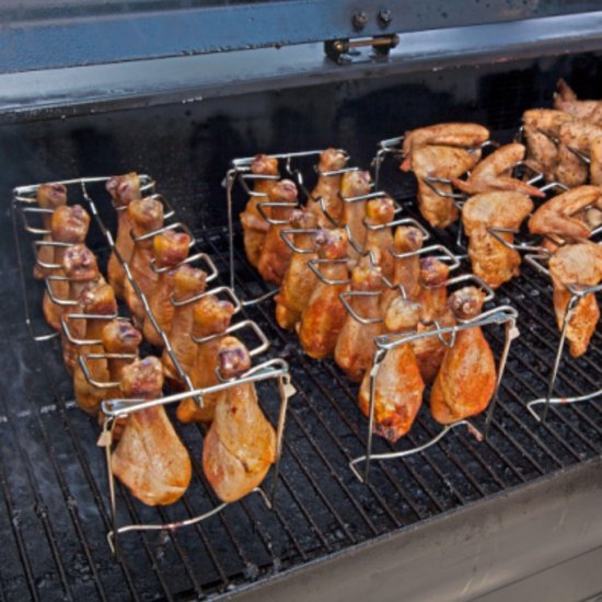DrumRack – Perfecte drumsticks van de BBQ