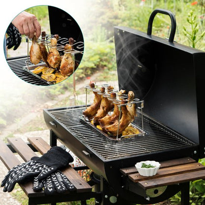 DrumRack – Perfecte drumsticks van de BBQ