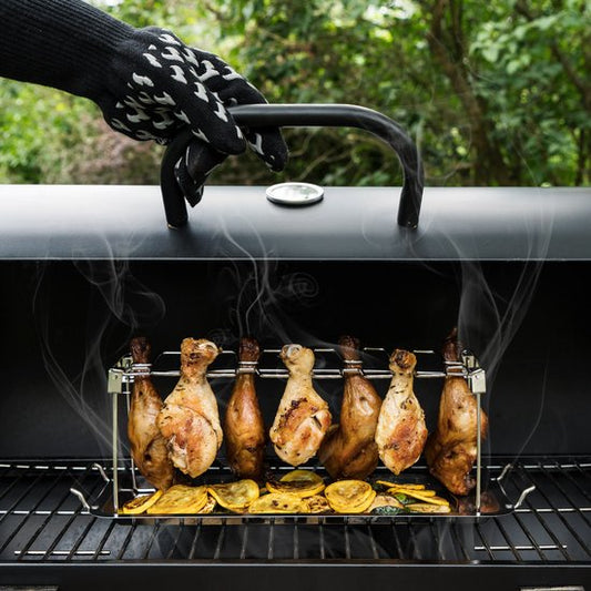 DrumRack – Perfecte drumsticks van de BBQ