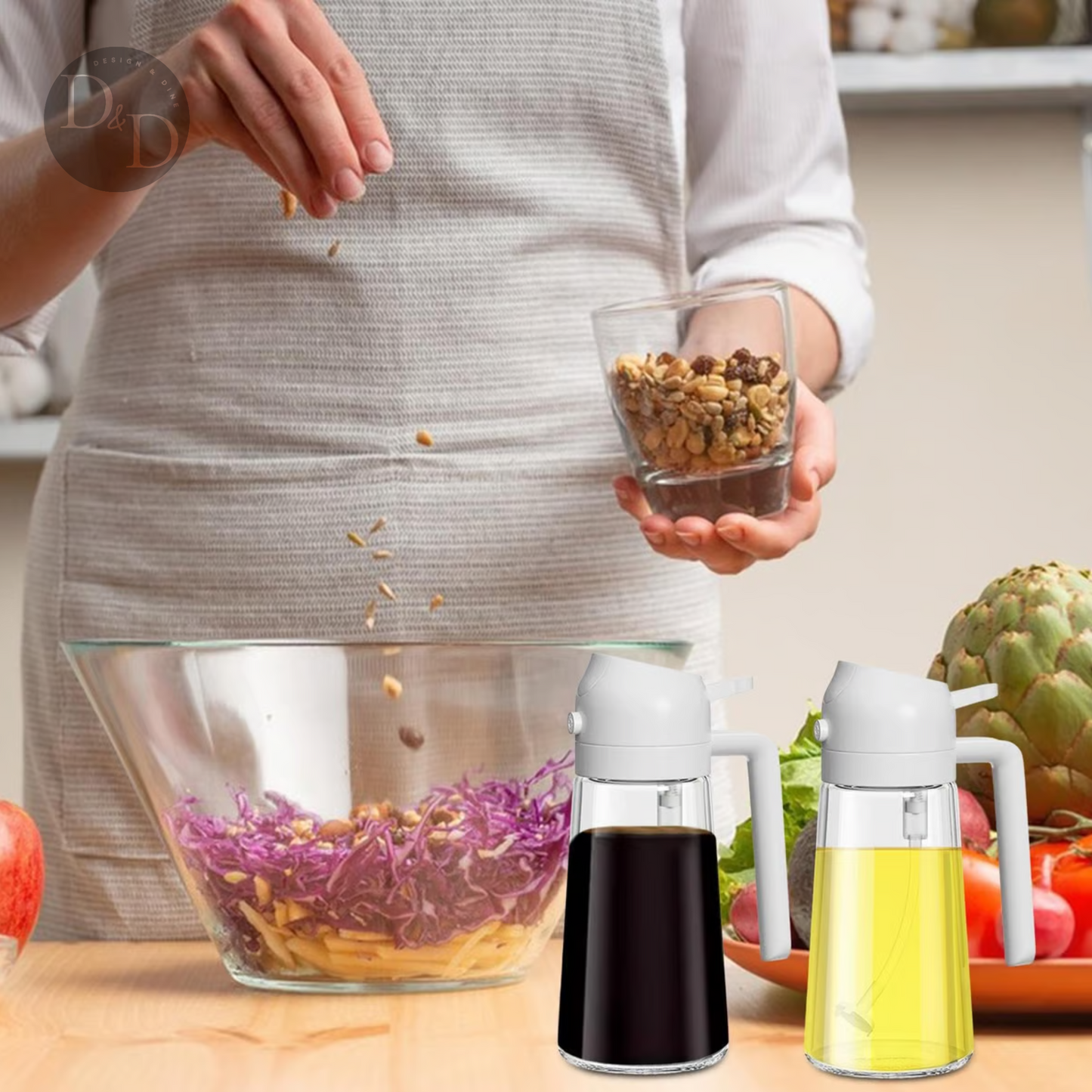 Chef's mist - 1 + 1 GRATIS - 2 in 1 olie spray