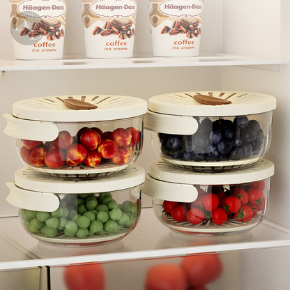 Fruitainer 1+1 GRATIS - Afspoelen, meenemen en opbergen