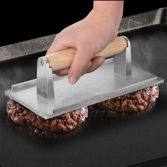 Premium braadgewicht – Voor perfecte  burgers elke keer!