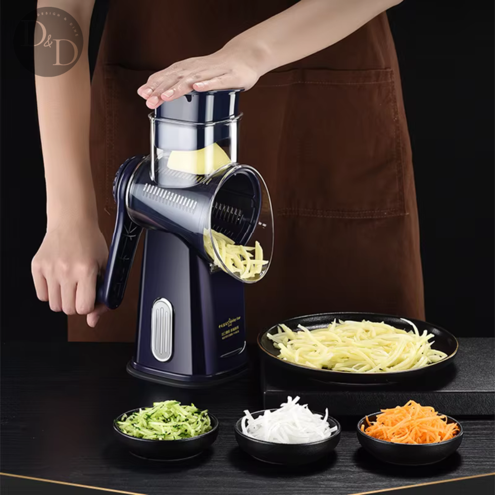 Twisting shredder - 5 in 1 keukenmachine