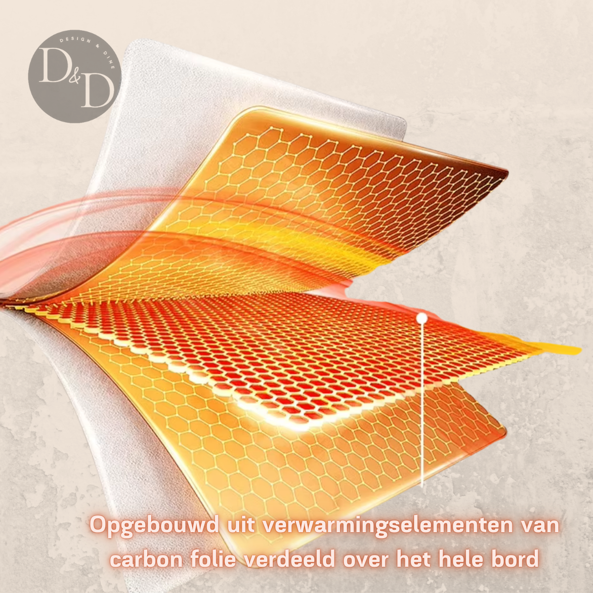Stayhot - elektrisch verwarmde placemat