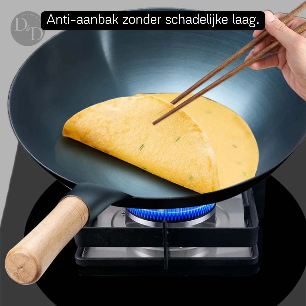 Cuyun Wok - Non-stick zonder schadelijke coating