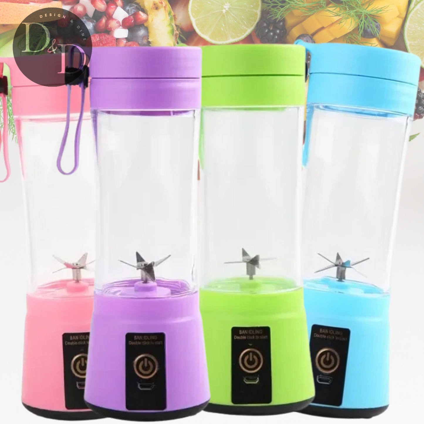 MixCup Pro - Draagbare USB-oplaadbare Blenderbeker