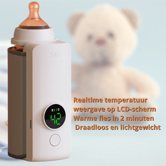 Kleverkiddie™ QuickSip - warme melk, blije baby