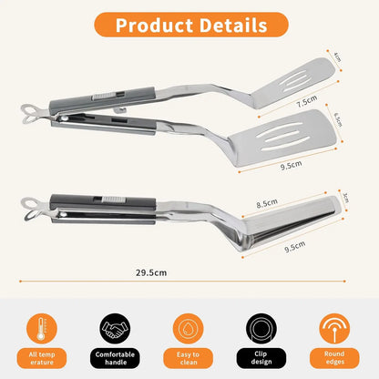 Grip en flip 2 in 1 BBQ tang
