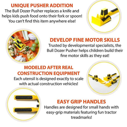 Digger™ Speels kinderbestek - 3 varianten