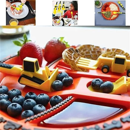 Digger™ Speels kinderbestek - 3 varianten