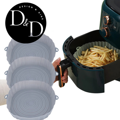ChefFlex – Herbruikbare airfryer Siliconen schaaltjes