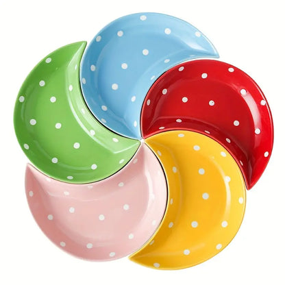 Lunar Luxe : 5-delige keramische maanschotel set