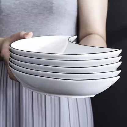 Lunar Luxe : 5-delige keramische maanschotel set